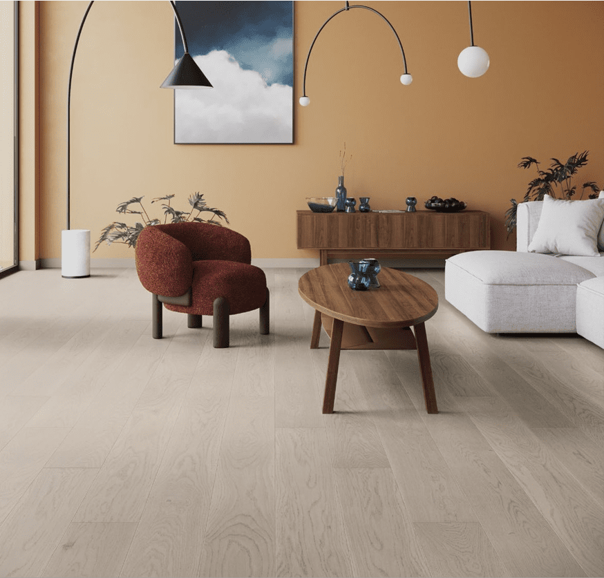 Паркетна дошка Floor`360 Дуб CRISPY & CRISPY 3-смугова Лак