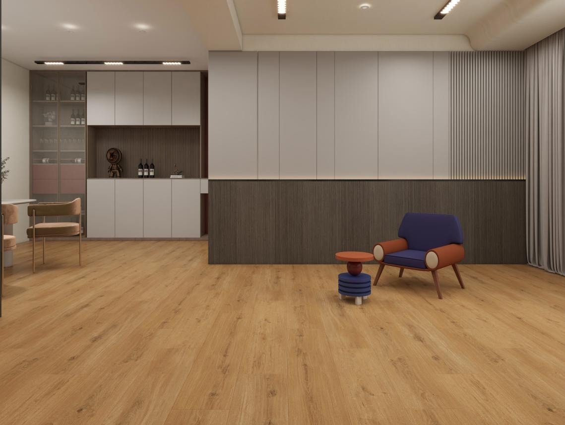 Вінілова підлога SPC Infinity Floors Chestnut 33 клас 5мм з підкладкою