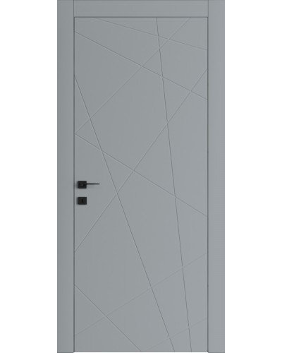 Дверне Полотно Dooris GRAFFITI G06 RAL 7040 Без скла Без торця