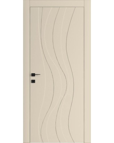 Дверне Полотно Dooris GRAFFITI G10 RAL 1013 Без скла Без торця