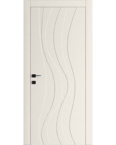 Дверне Полотно Dooris GRAFFITI G10 RAL 9010 Без скла Без торця