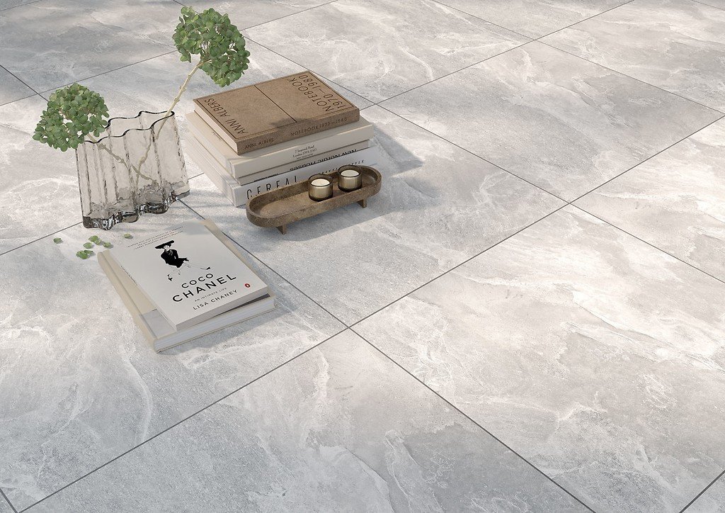 Керамічна плитка LOCARNO LIGHT GREY MATT RECT 59,8x59,8