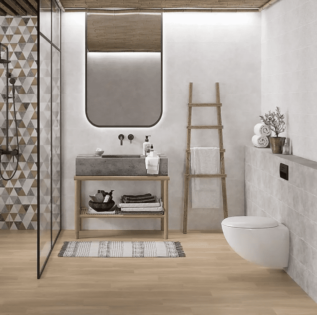 Керамічна плитка DENIZE LIGHT GREY STRUCTURE 20X60