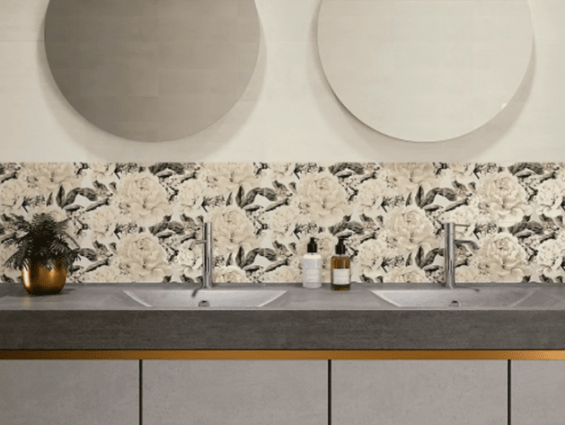 Керамическая плитка Gracia White Flower 20X60