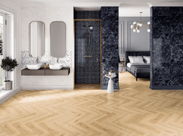 Керамічна плитка LENOX BLUE STRUCTURE GLOSSY 20X60