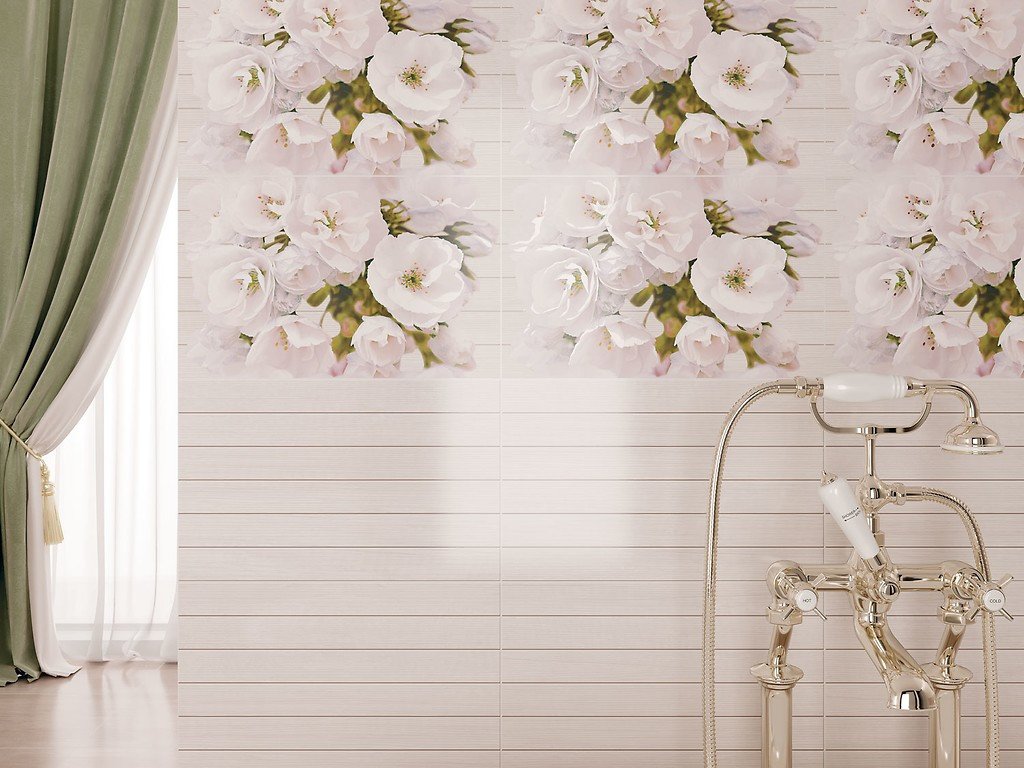 Декор CARMEL INSERTO FLOWER 25X40