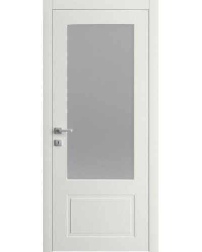 Дверне Полотно Dooris PRIMA GLASS PG05 RAL 9016 Сатин Без торця