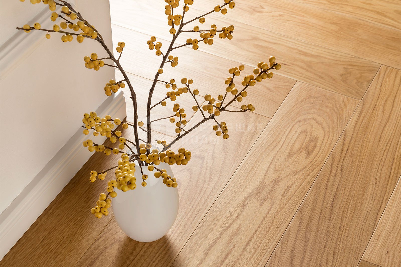 Паркетна дошка Floor`360 Дуб HERRINGBONE Ялинка 525 мм Масло brown filler